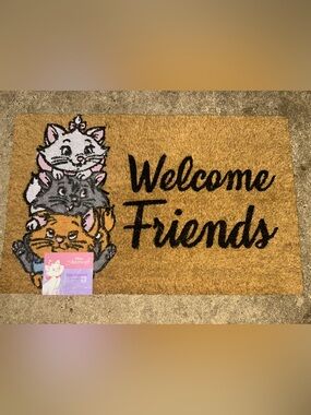 Disney Aristocats Welcome Doormat
